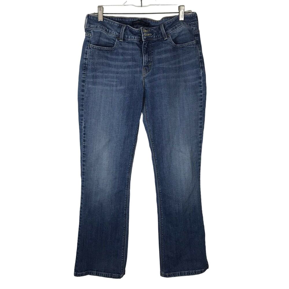 Levi's The Original Jeans Womens Size 12 Slender Bootcut 526 Cowgirl Rodeo Blue